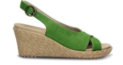 A-Leigh Linen Wedge 